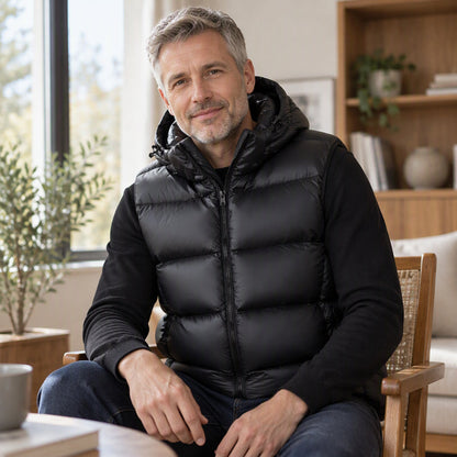 Hot Sale 50% OFF🔥Men's Lightweight Thermal Hooded Vest