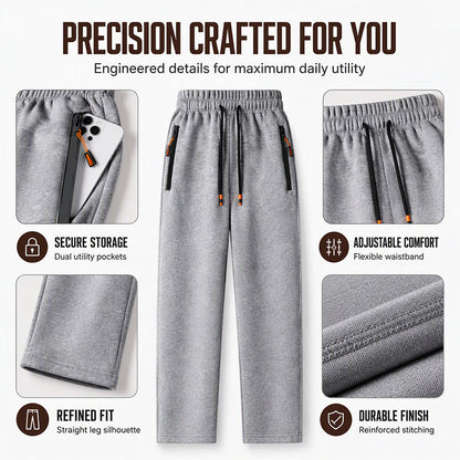 🏃 Warm Stretch Comfort, Free Movement | Men's Winter Comfortable Thermal Sweatpants