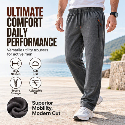🏃 Warm Stretch Comfort, Free Movement | Men's Winter Comfortable Thermal Sweatpants