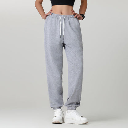 Women's Casual Athletic Joggers with Drawstring