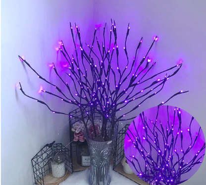 🎄Christmas Limited 50% OFF🎄Pousbo® LED Willow Branch Lights Battery-Powered Twig Light